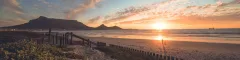 View of Table Mountain from Bloubergstrand