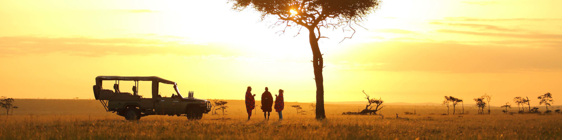 Banner budget masai mara safari sunset sundowner