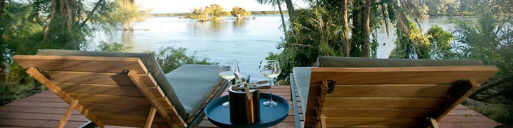 Thorntree River Lodge Drinks On Deck, Zambia