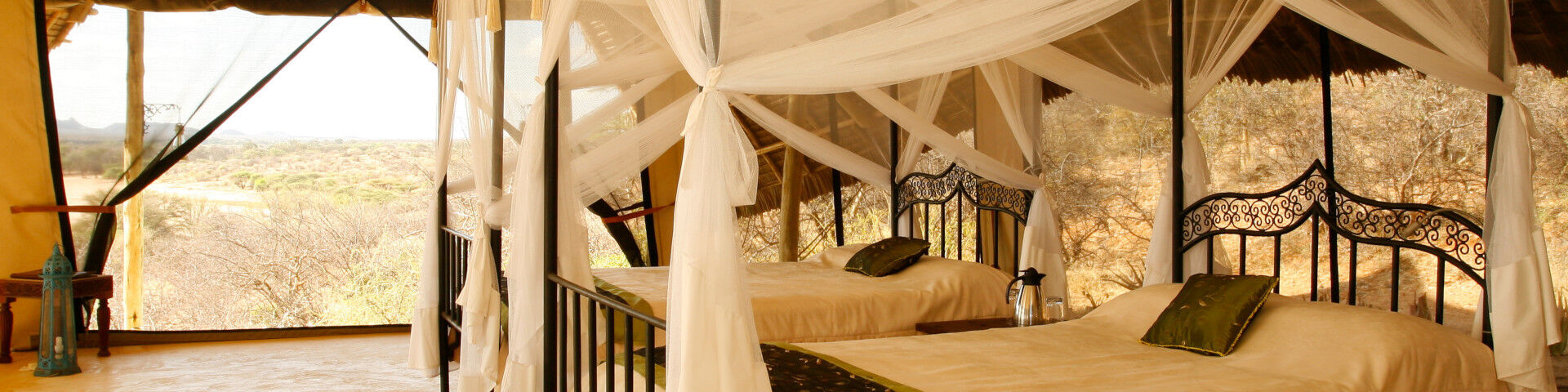 Accommodation in Samburu National Reserve Twin Room with a View