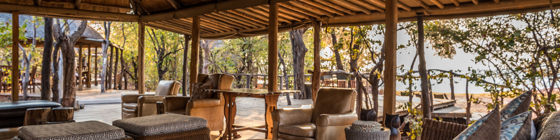 Changa Safari Camp - Matusadona National Park Zimbabwe - View from guest lounge